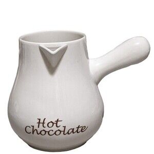 Williams - Sonoma hot chocolate pot Bonjour ceramic dishes